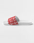 HEED NYC New Signature Red White Bottom Women's Slide Sandal